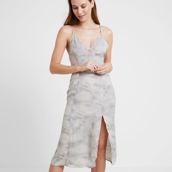 NWT FREE PEOPLE Chasing Shadows Slip Dress  size S - Picture 2 of 16